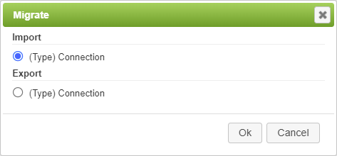 Migrating Connections - Import