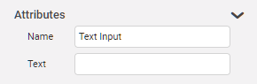 Text Input Attributes