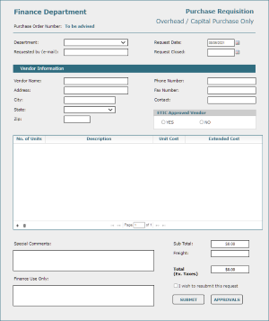 Purchase Requisition