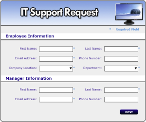 IT Support Request