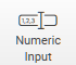 icon Numeric Input