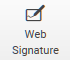 icon Web Signature