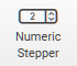 icon Numeric Stepper