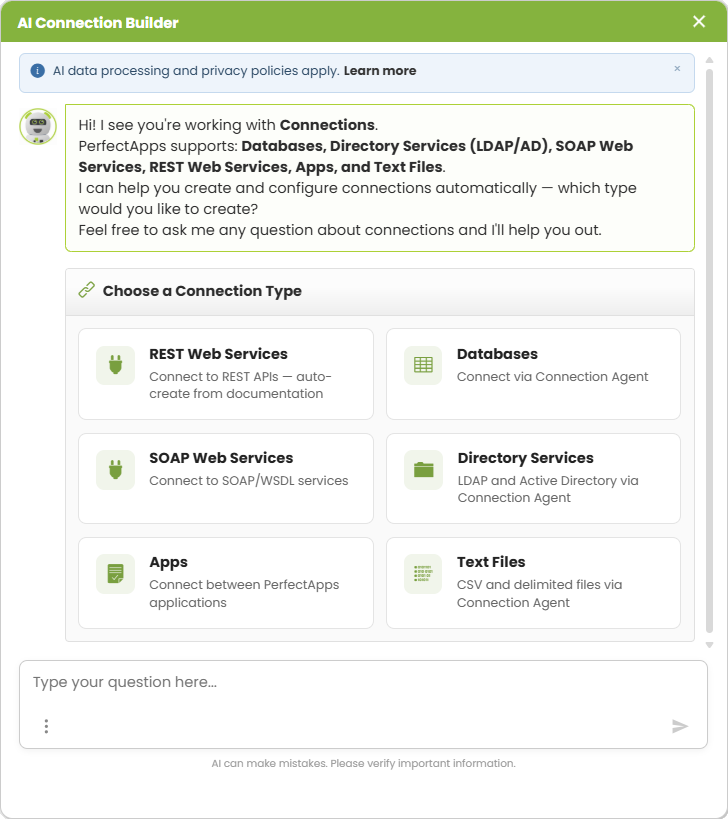 AI Connection Builder