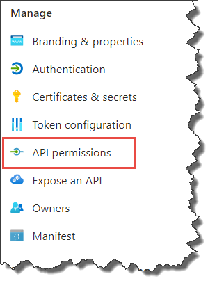 Microsoft - Manage API Permissions