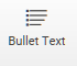 icon Bullet Text