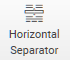 icon Horizontal Separator