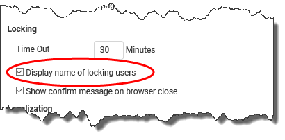Show Locking Information for a Locked Form